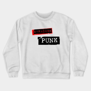 Syracuse Punk (Red) Crewneck Sweatshirt